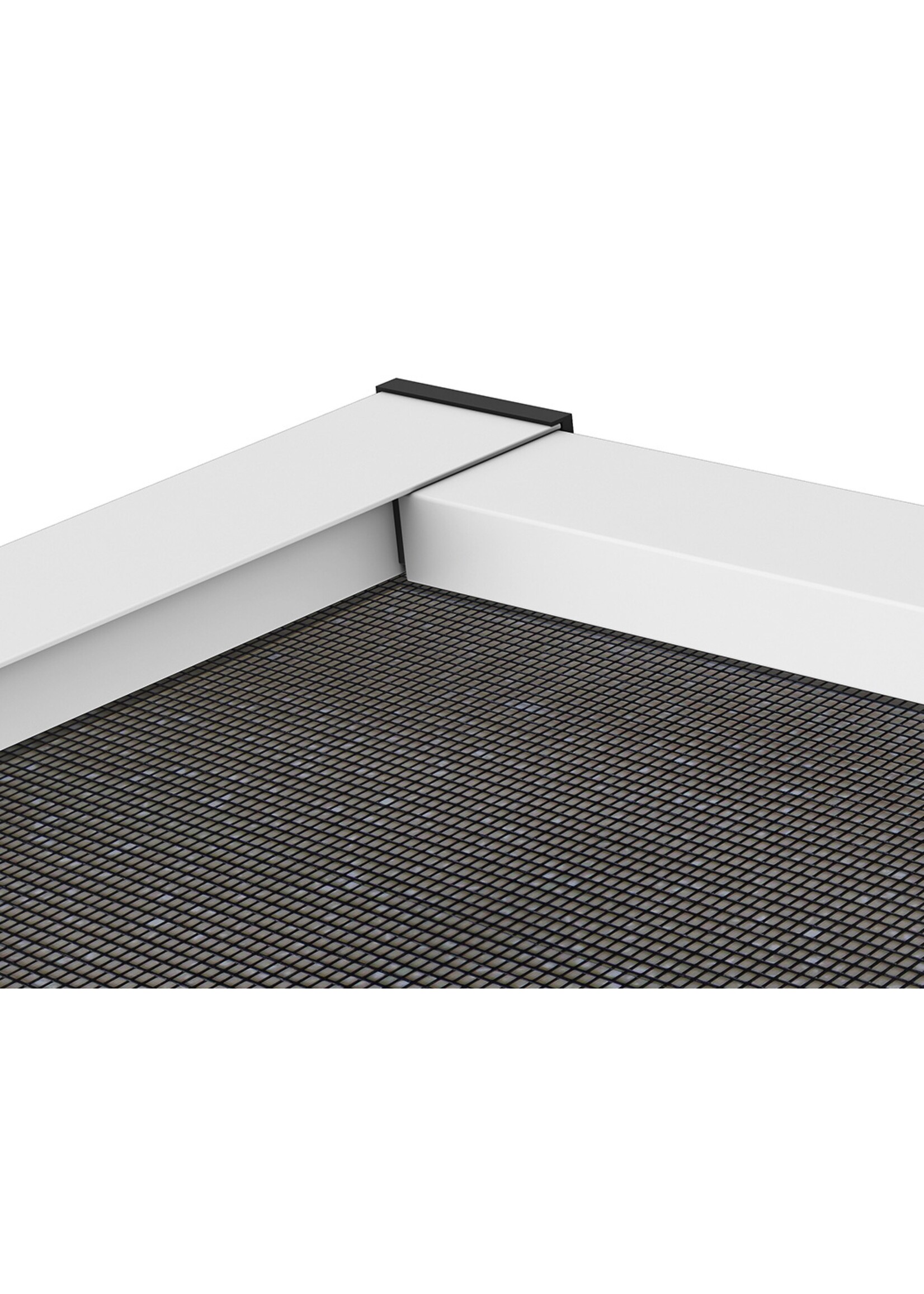 Fensterbausatz Master SLIM 130x150cm anthrazit Pollenschutzgewebe 100690707-VH