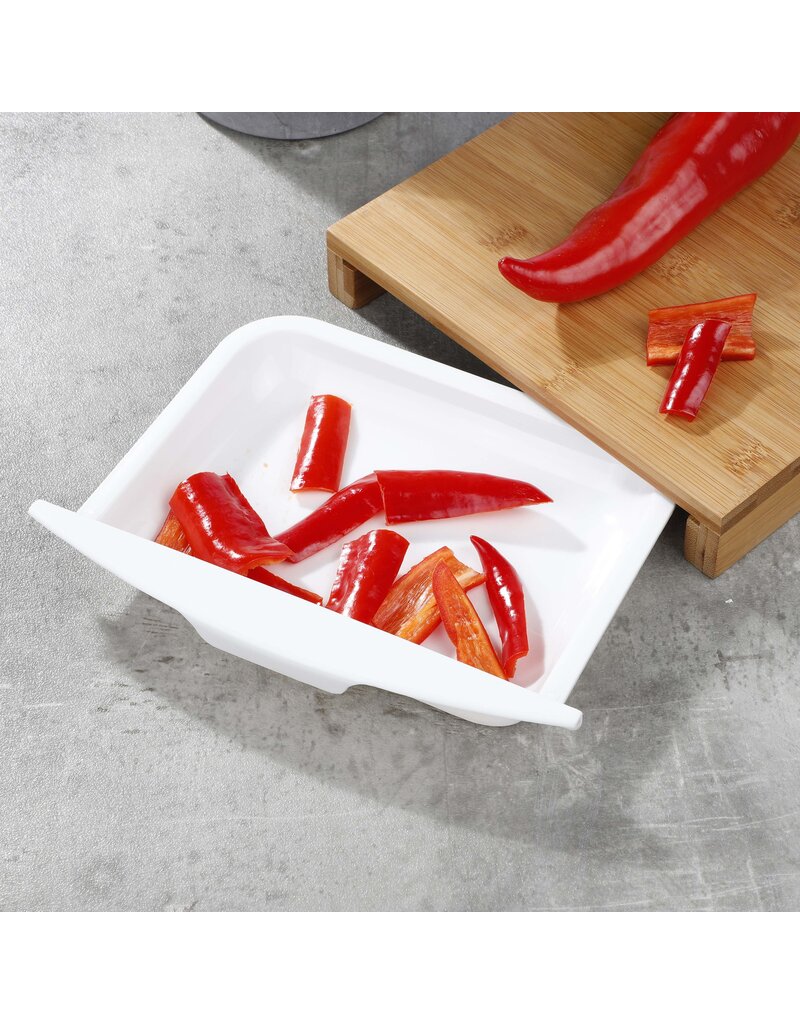 Schneidebrett Bambus mit 2 Schalen 28550