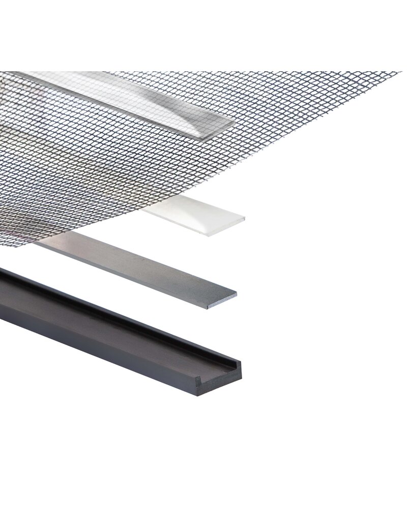 Magnet Fliegengitter Fensterbausatz 130x150cm kürzbar 101990405-VH