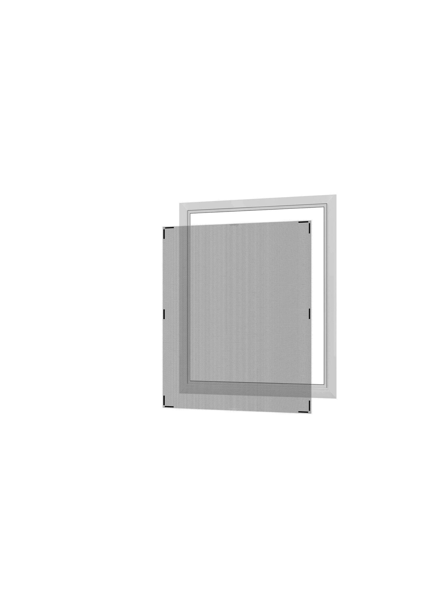 Magnet Fliegengitter Fensterbausatz 130x150cm kürzbar 101990405-VH