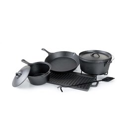 Gusseisen Grill Set 6tlg 205000105-HE
