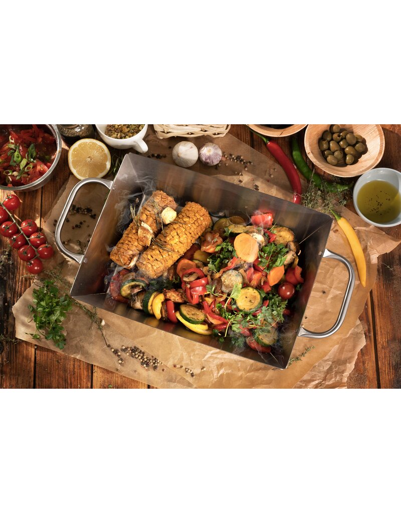Edelstahl Grillschale 33,5x24,5x8,5cm 202970119-HE