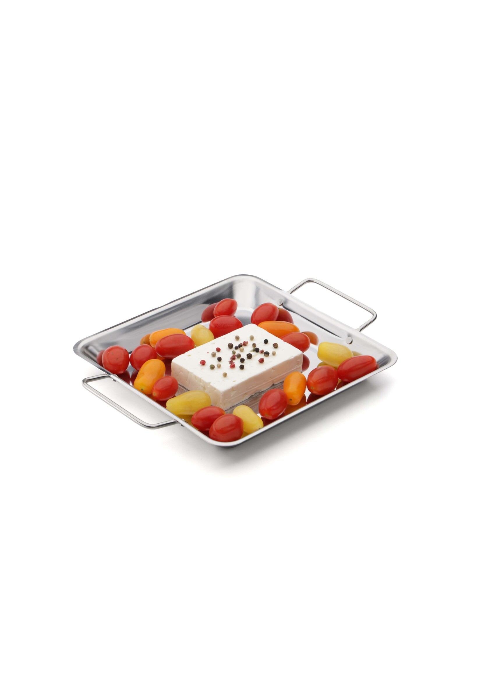 Weis 15284 Edelstahl Grillpfännchen 29,7 x 23,2 cm