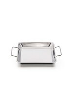 Weis 15284 Edelstahl Grillpfännchen 29,7 x 23,2 cm