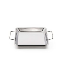 Weis 15284 Edelstahl Grillpfännchen 29,7 x 23,2 cm