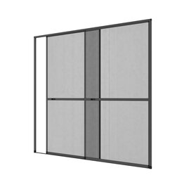 Fliegengitter Doppelschiebetür Schiebetür anthrazit 240x240cm 101340107-VH