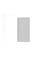 Alu Plissee Tür Professional 125x220 kürzbar weiss 101460101-VH