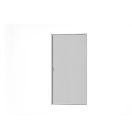 Alu Plissee Tür Professional 125x220 kürzbar weiss 101460101-VH