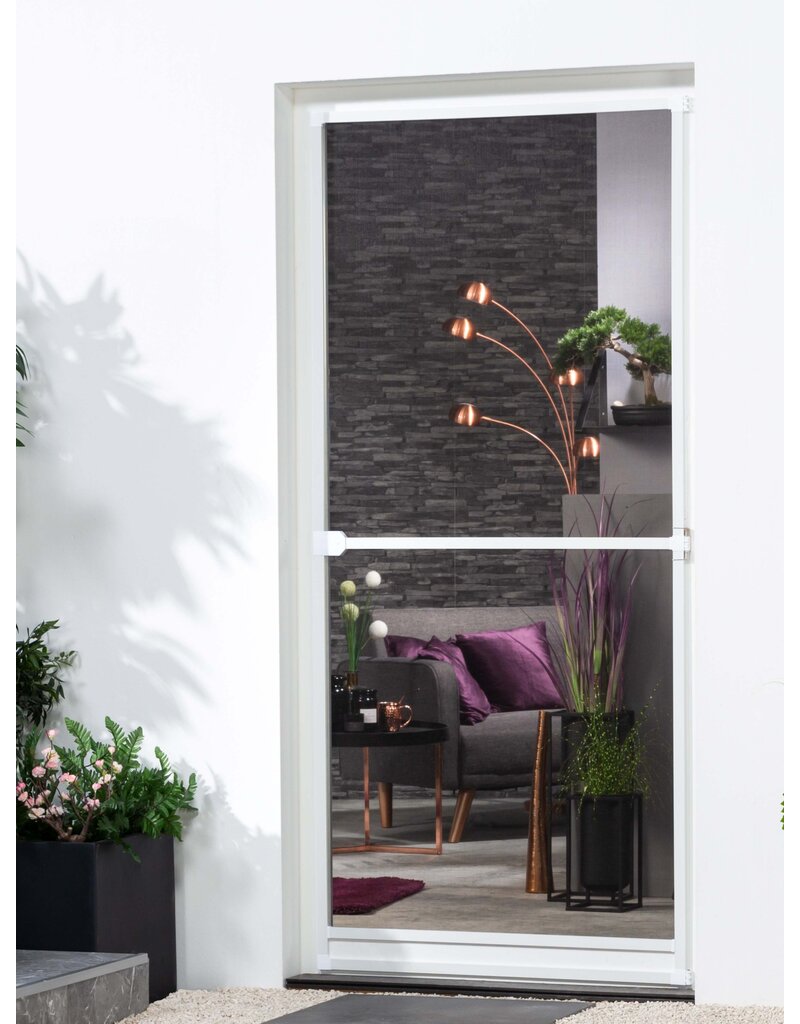 Fliegengitter Türbausatz BASIC 100x210cm weiss 100020101-VH