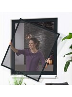 Fensterbausatz Master SLIM 100x120cm anthrazit Pollenschutzgewebe 100690807-VH