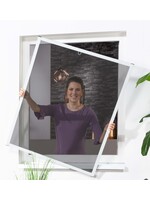 Fensterbausatz Master SLIM 100x120cm weiss Pollenschutzgewebe 100690801-VH