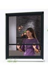 Fliegengitter Alu Rollobausatz für Fenster smart 80x160cm anthrazit 100910207-VH