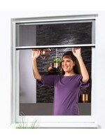 Fliegengitter Alu Rollobausatz Fenster smart 130x160cm weiss 100910101-VH