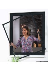 Fliegengitter Fensterbausatz BASIC 80x100cm anthrazit 101550107-VH