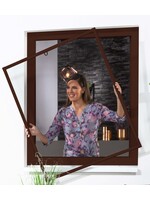 Fliegengitter Fensterbausatz BASIC 100x120cm braun 101550202-VH