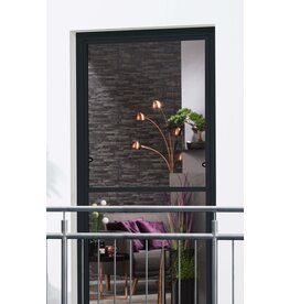 Fliegengitter Fensterbausatz Master XL SLIM 130x220cm anthrazit 101580107-VH