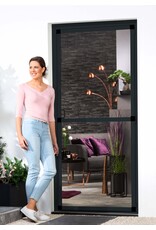 Fliegengitter Tür Bausatz flächenbündig 100x210cm anthrazit 101620107-VH