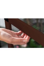 Fliegengitter Tür Bausatz flächenbündig 100x210cm braun 101620102-VH