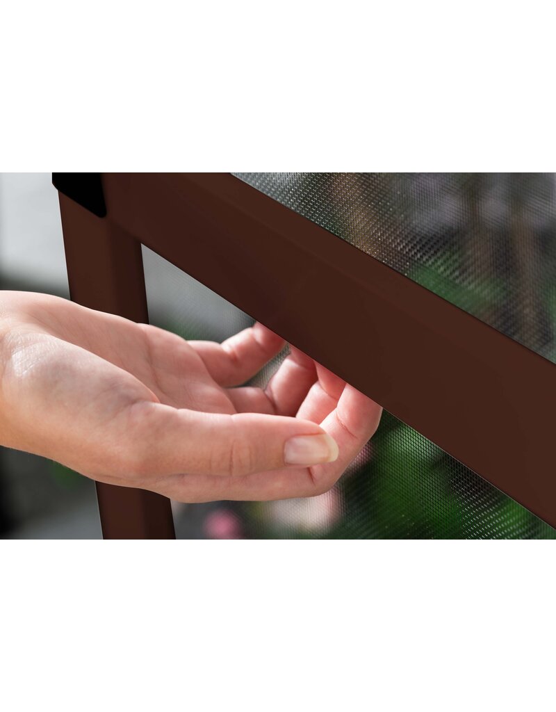 Fliegengitter Tür Bausatz flächenbündig 100x210cm braun 101620102-VH