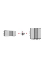 Alu Fliegengitter Schiebefenster 75x100 anthrazit 101690207-VH