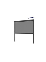 Insektenschutz Rollo elektrisch Solar 130x160 anthrazit 101830307-VH