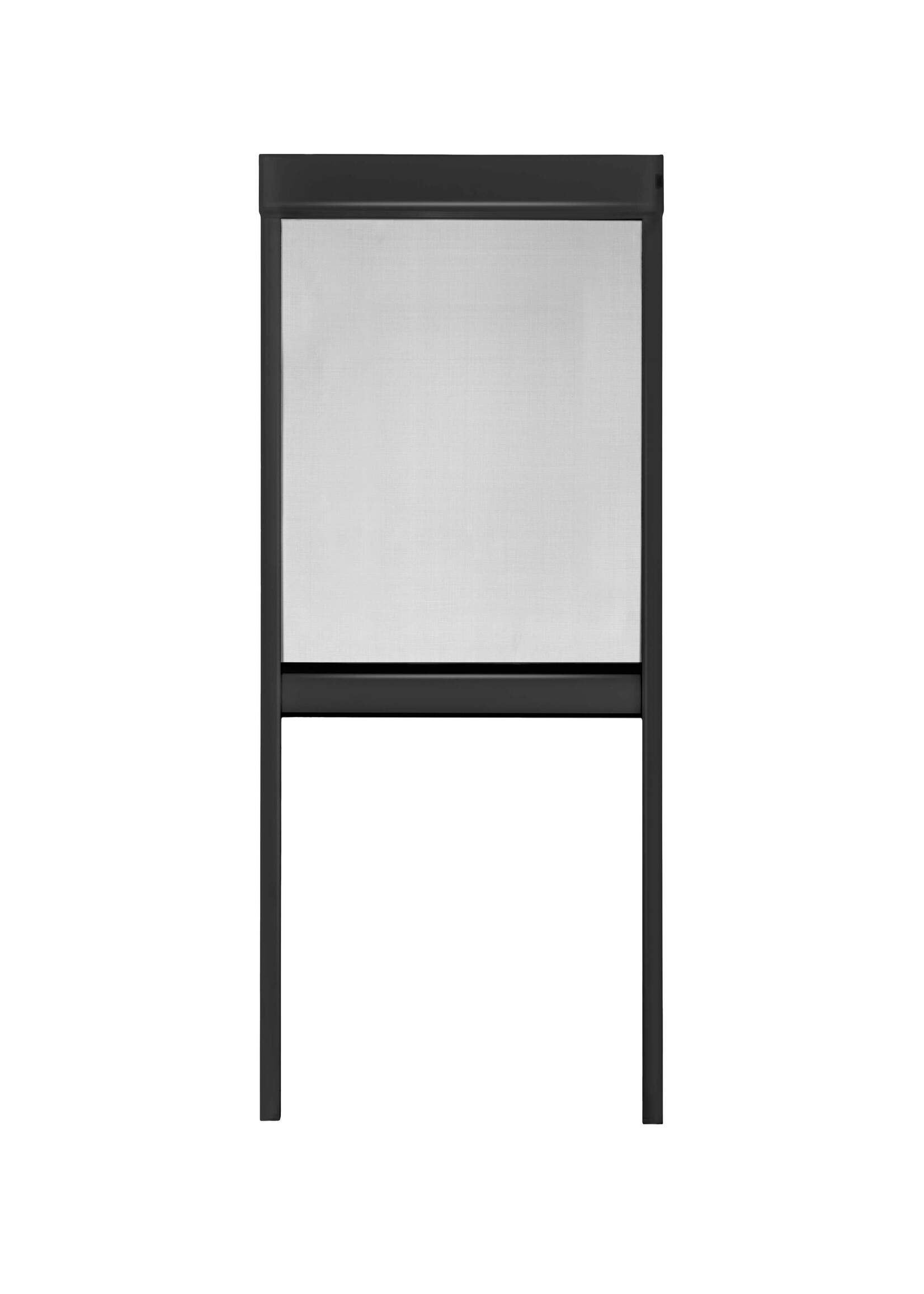 Insektenschutz Rollo elektrisch Solar 110x220cm anthrazit 101830507-VH