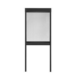 Insektenschutz Rollo elektrisch Solar 110x220cm anthrazit 101830507-VH
