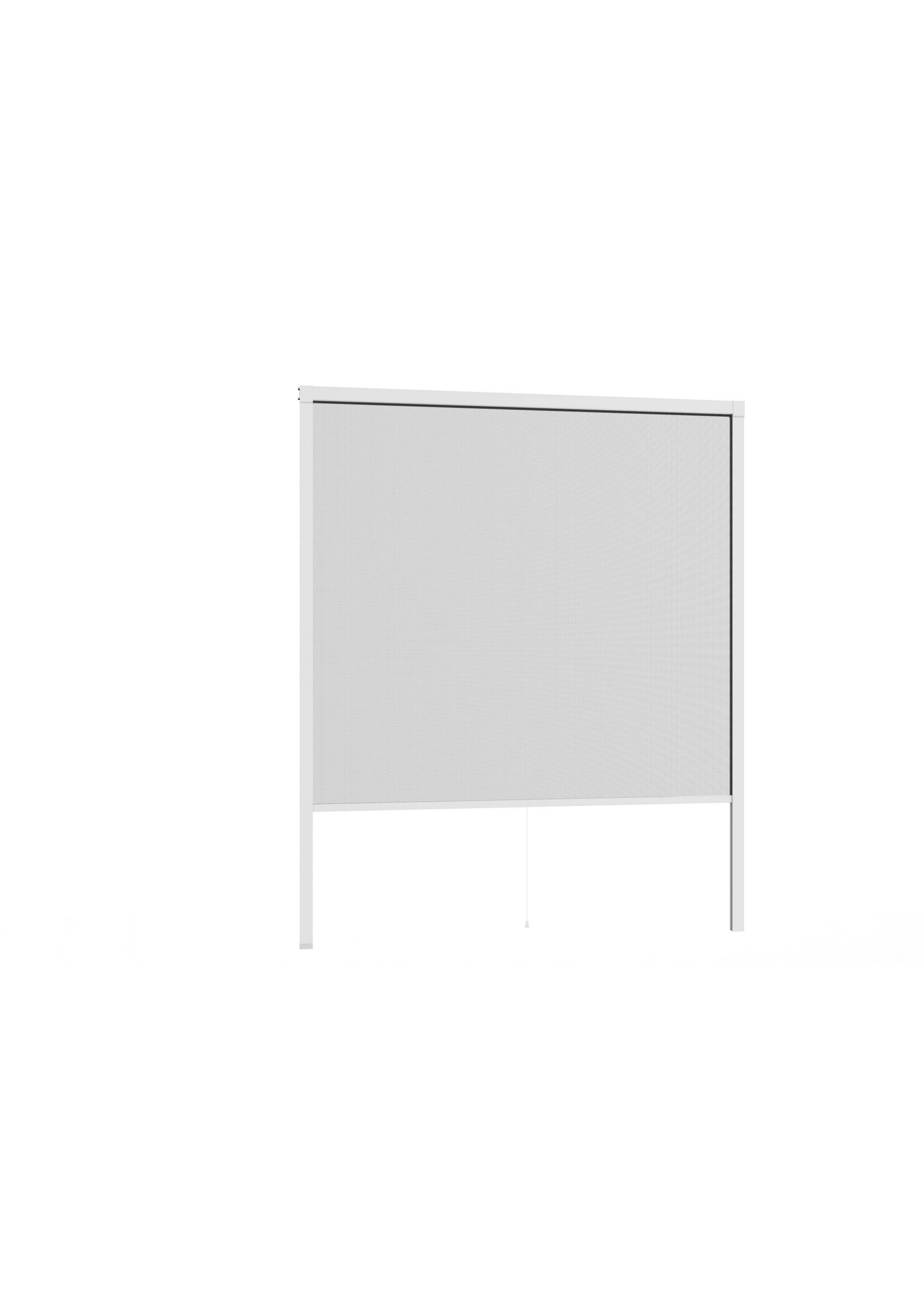 Fliegengitter Alu Rollobausatz Fenster smart 130x160cm weiss 100910101-VH