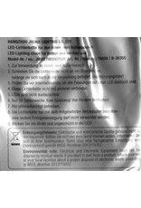 LED Lichterkette mit warmweiss Metall Motiven für innen und aussen 76834