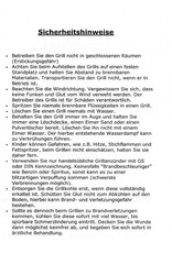 Edelstahl Grill Grilltonne klappbar für Camping Strand 1282-48