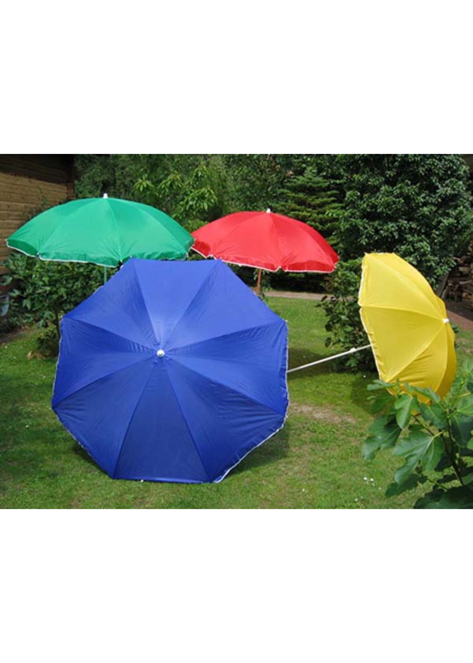 Sonnenschirm 200cm blau inkl. Schutzhülle
