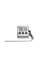 Weis 15257 Digitalthermometer Bratenthermometer Timer digital bis 250 Grad