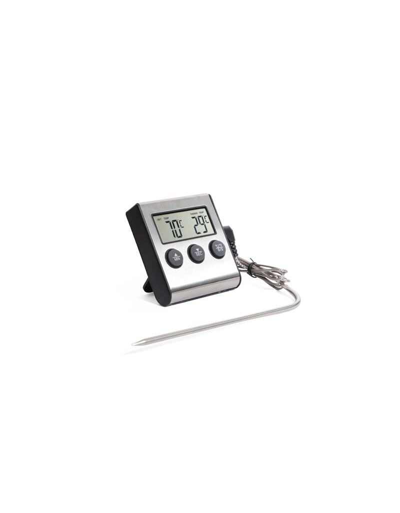 Weis 15257 Digitalthermometer Bratenthermometer Timer digital bis 250 Grad