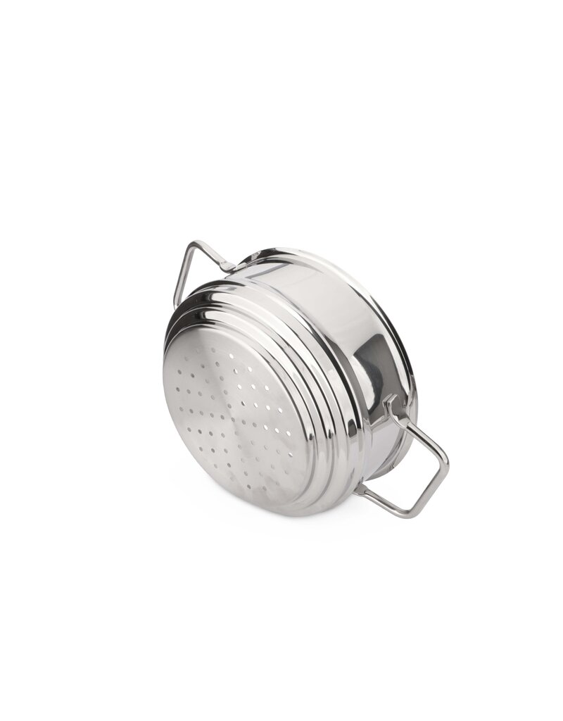 Weis 18810 Edelstahl Dünstaufsatz für Töpfe 16 cm, 18 cm und 20 cm