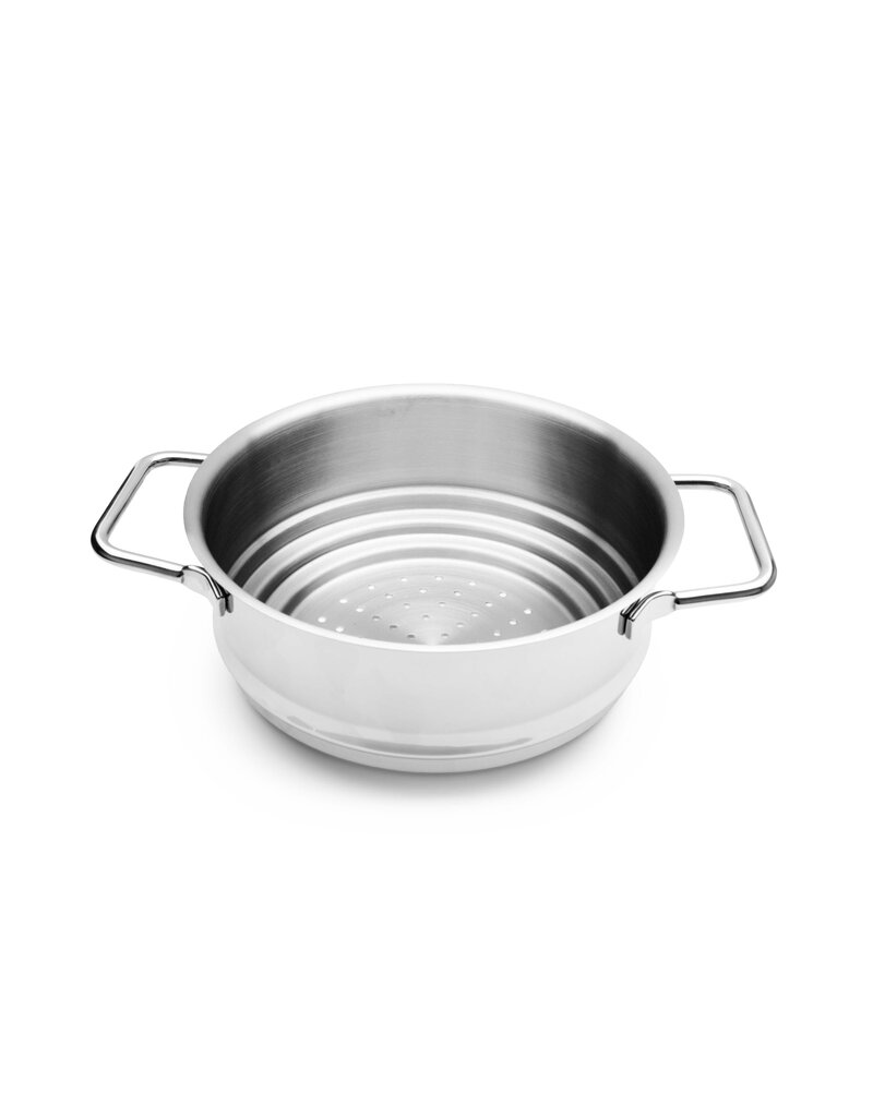 Weis 18810 Edelstahl Dünstaufsatz für Töpfe 16 cm, 18 cm und 20 cm