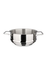 Weis 18810 Edelstahl Dünstaufsatz für Töpfe 16 cm, 18 cm und 20 cm