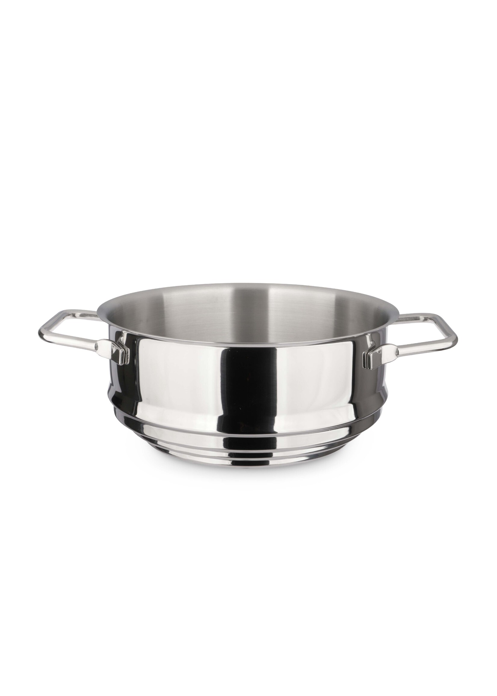 Weis 18810 Edelstahl Dünstaufsatz für Töpfe 16 cm, 18 cm und 20 cm