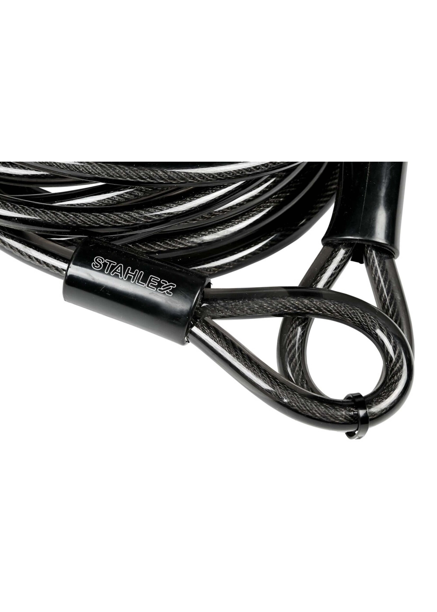 Stahlex 10752 Stahlseil 10m mit 2 Schlaufen für Fahrrad Gartenmöbel