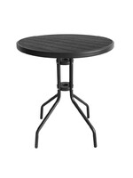 Bistrotisch Gartentisch  rund 60cm anthrazit 2722