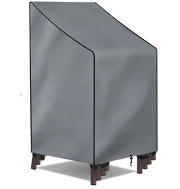 Schutzhülle für Stapelstühle 65x65x80/120cm anthrazit 61080