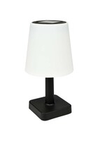 Solar Tischlampe warmweisse LED Höhe 23cm 14495