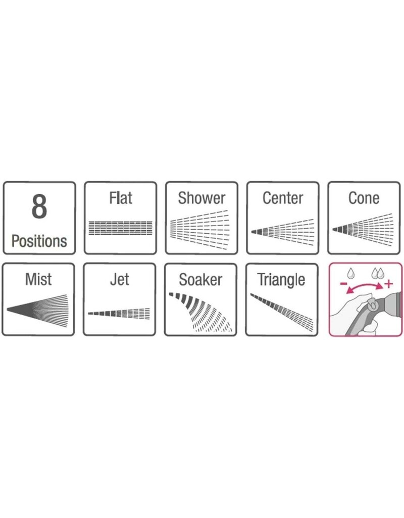 REHAU Gartenschlauch 25 m 13mm (1/2“) inkl. Armaturen