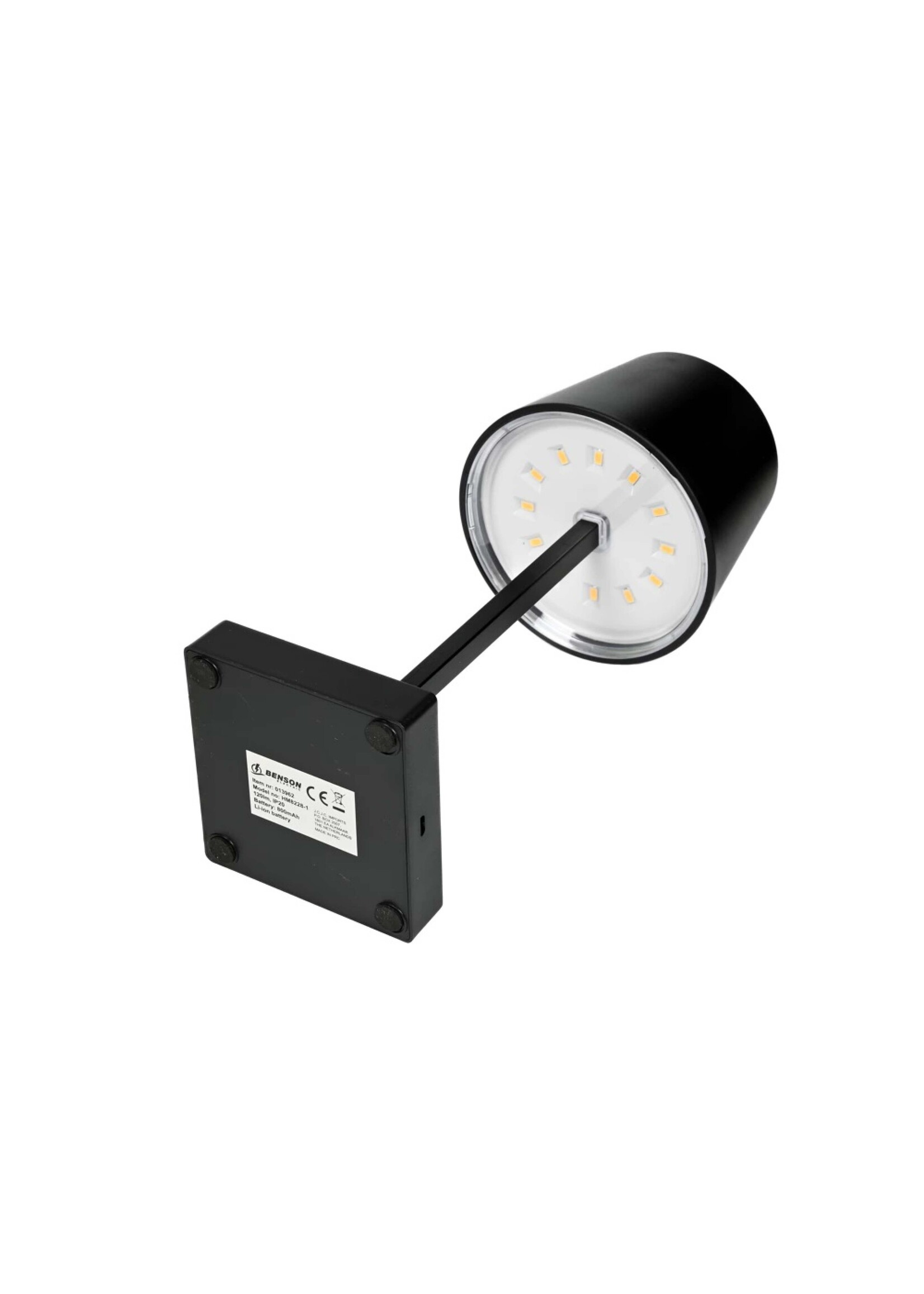 LED Tischleuchte warmweiss wiederaufladbar Touchfunktion Höhe 26cm 13962