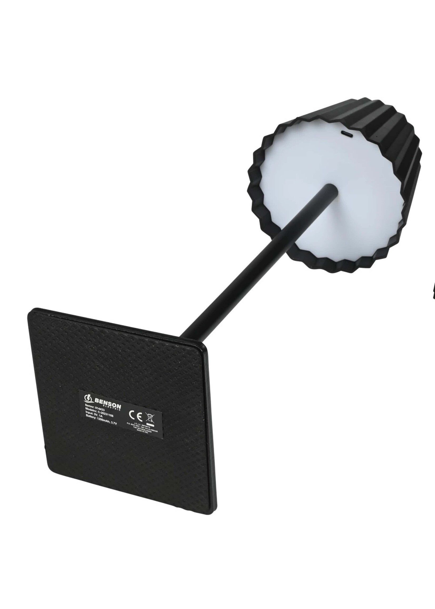LED Tischleuchte Alu dimmbar wiederaufladbar Touchfunktion 38 cm 14433