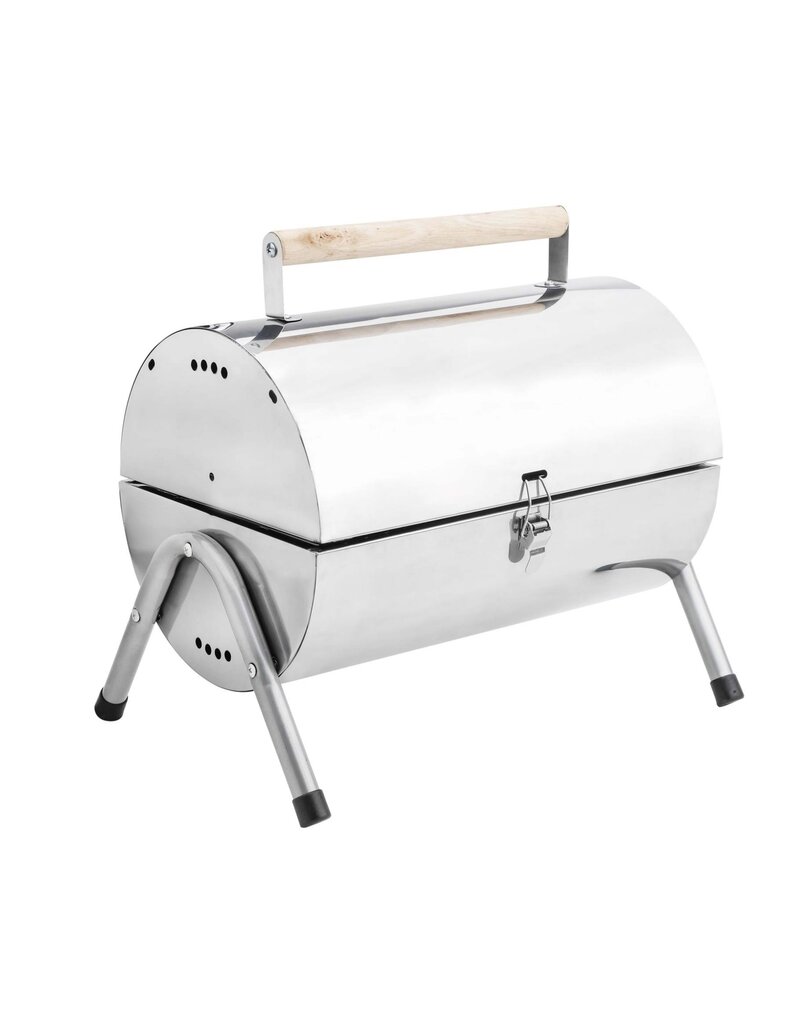 Edelstahl Picknick Grill Campinggrill zusammenklappbar 60008