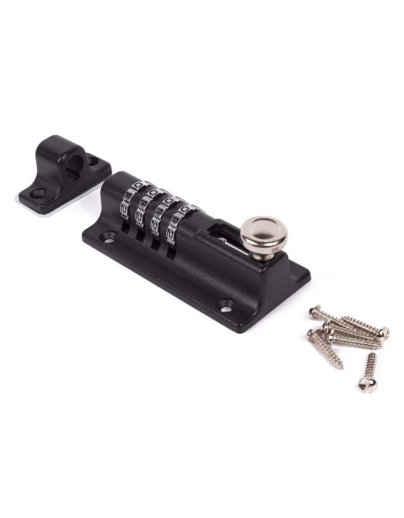 Türriegel Torriegel 120mm mit Zahlenschloss 13183