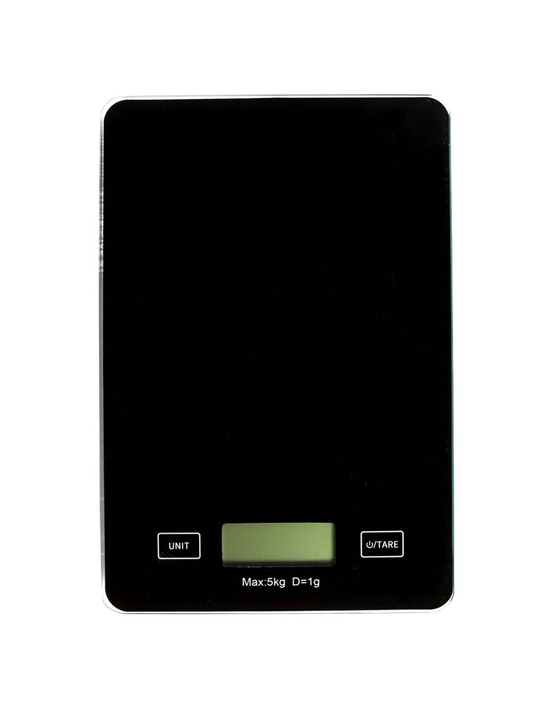 Küchenwaage digital bis 5kg schwarz 14302