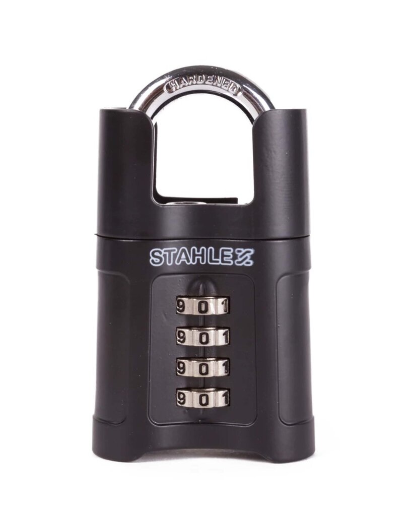 Fahrradkette gehärtet 8x900mm mit Vorhängeschloss Zahlencode 424511445