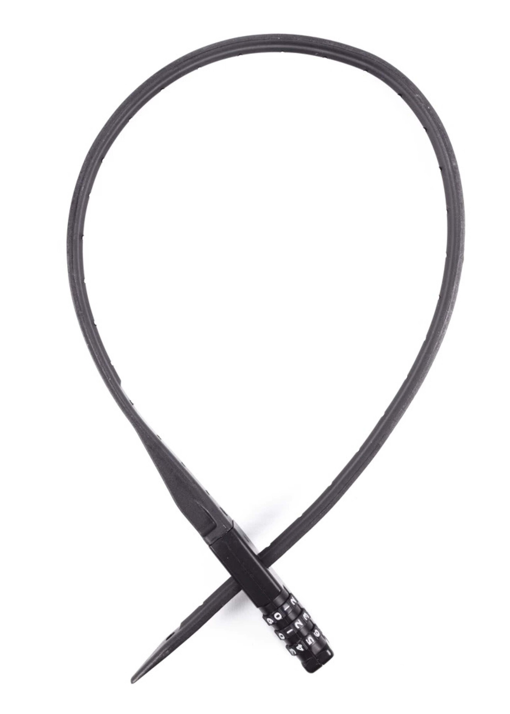 Kabelbinder Zahlenschloss 12x560 mm für Fahrradhelme und -taschen 13541