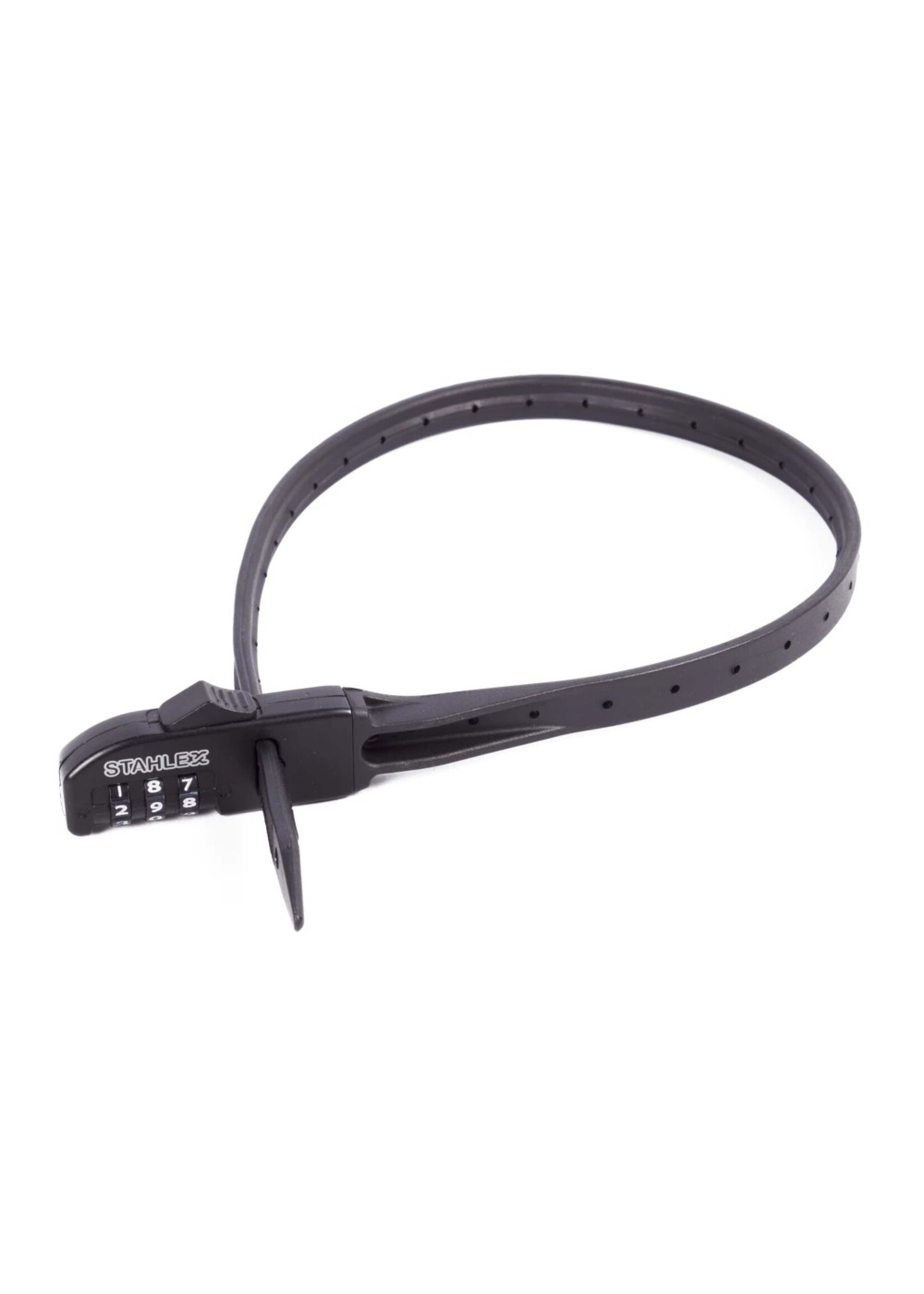 Kabelbinder Zahlenschloss 12x560 mm für Fahrradhelme und -taschen 13541